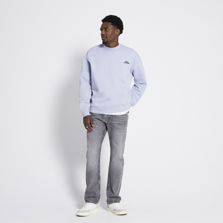 Printed sweatshirt "Owen 2.0" Dusty Blue